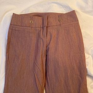 Mauve Bootcut Dress pants